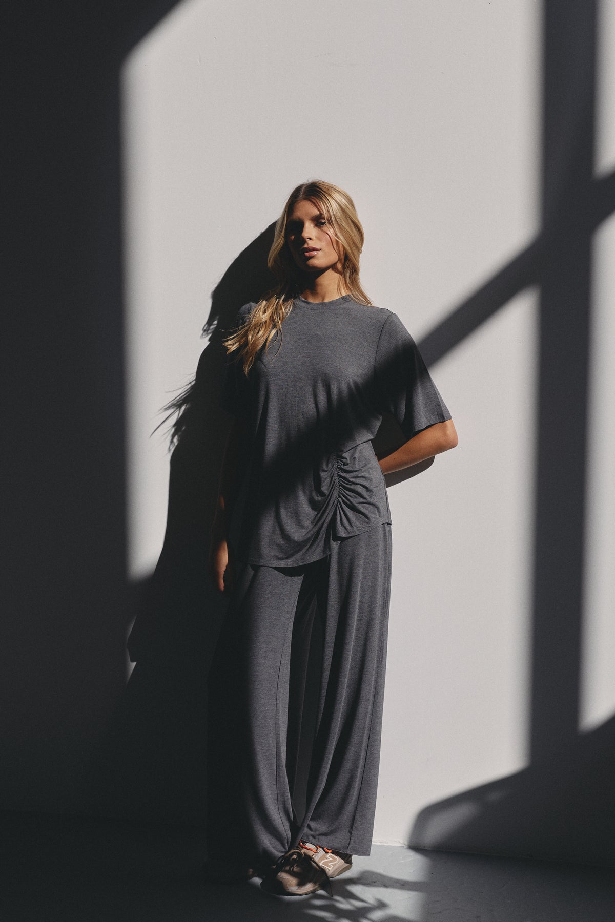 Spodnie Mere Bamboo Melange Grey