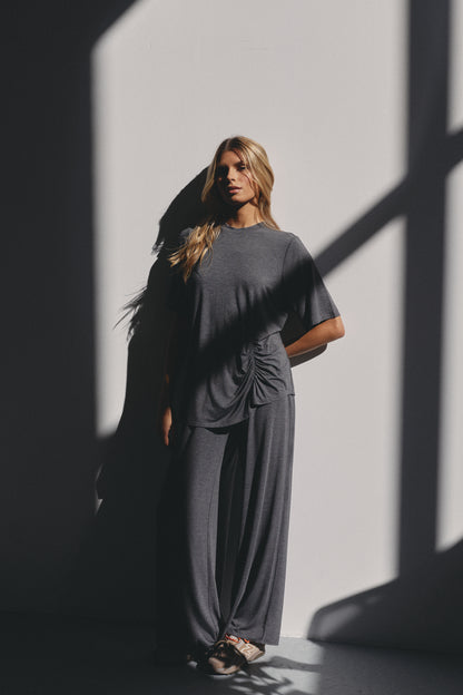 Spodnie Mere Bamboo Melange Grey