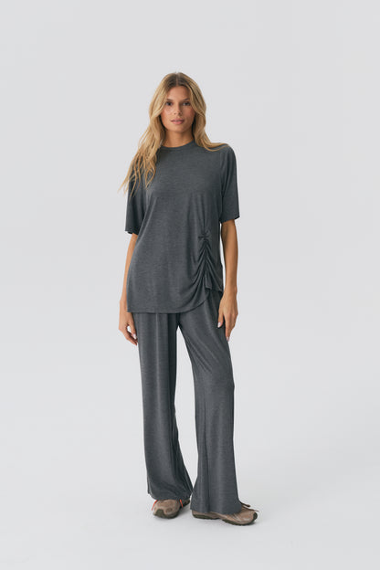 Spodnie Mere Bamboo Melange Grey