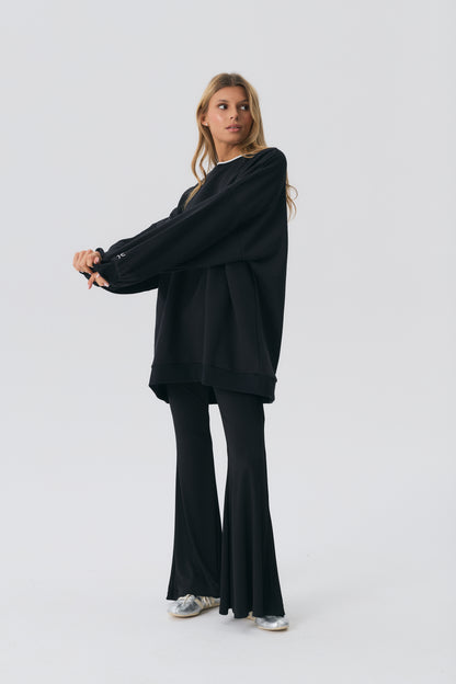 Spodnie Flare Gia Black