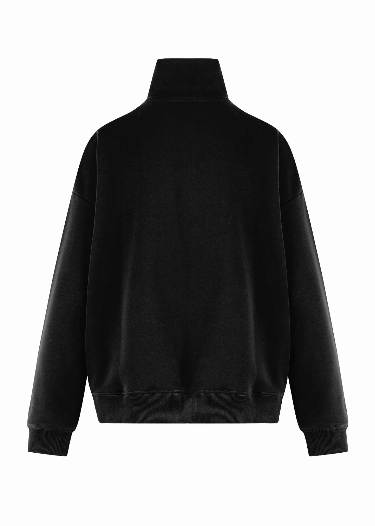 Bluza Half Zip Black