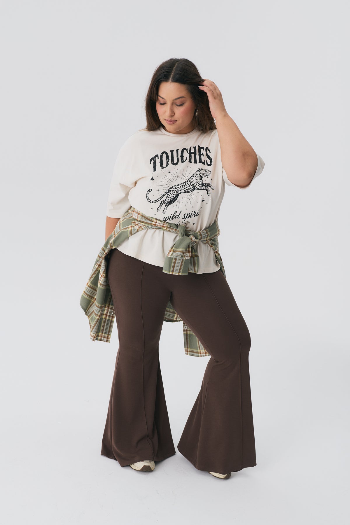 T-shirt Short Wild Spirit Beige