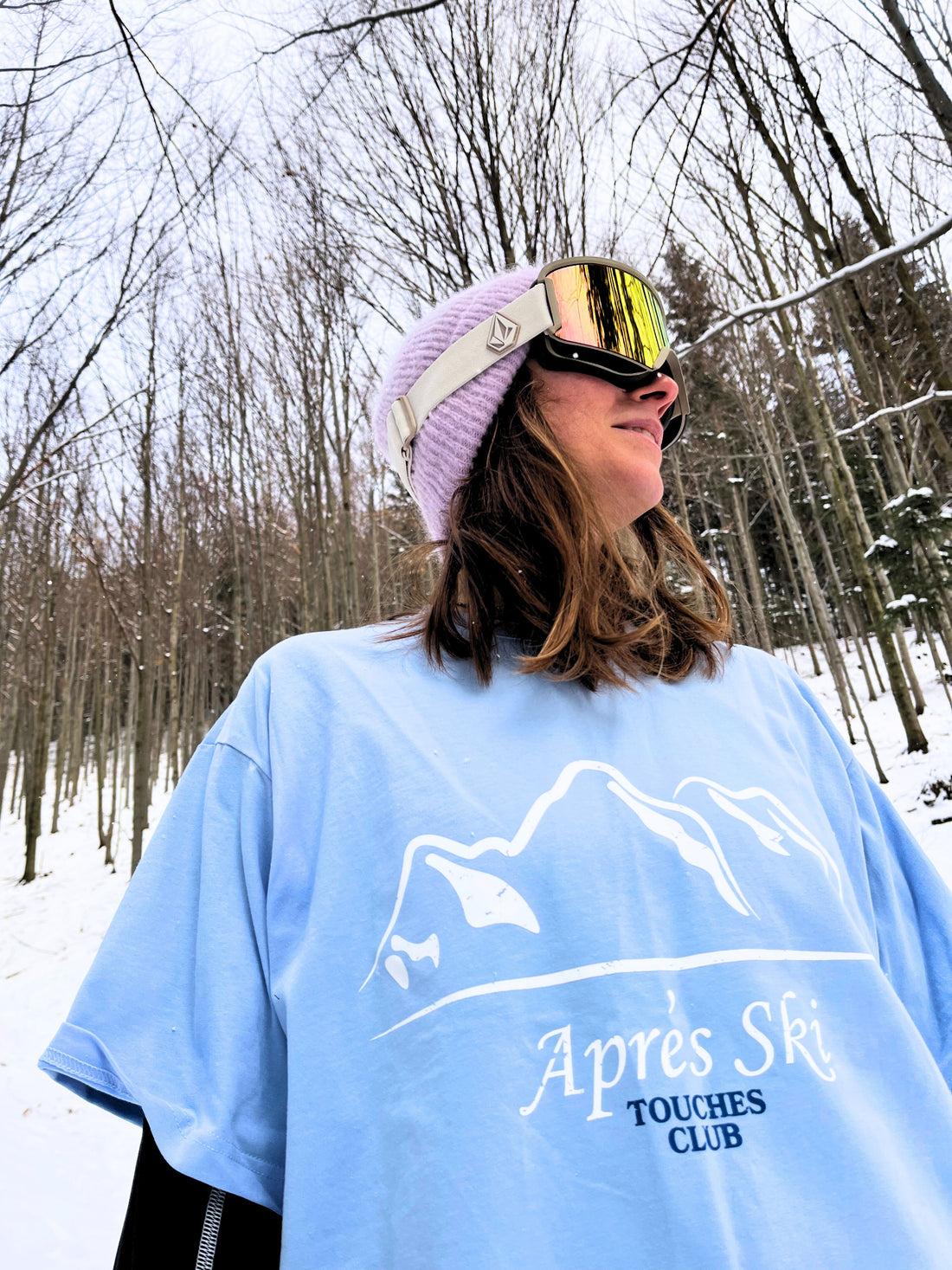 T-shirt Après-Ski Baby Blue