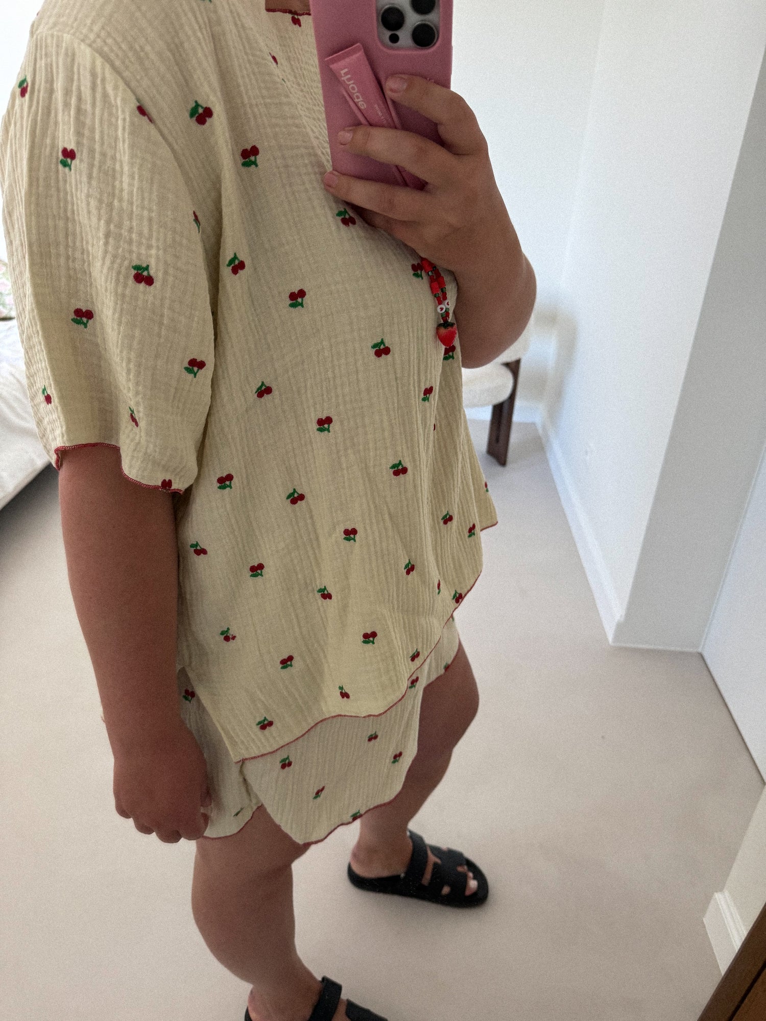 Bluzka Cherry Beige