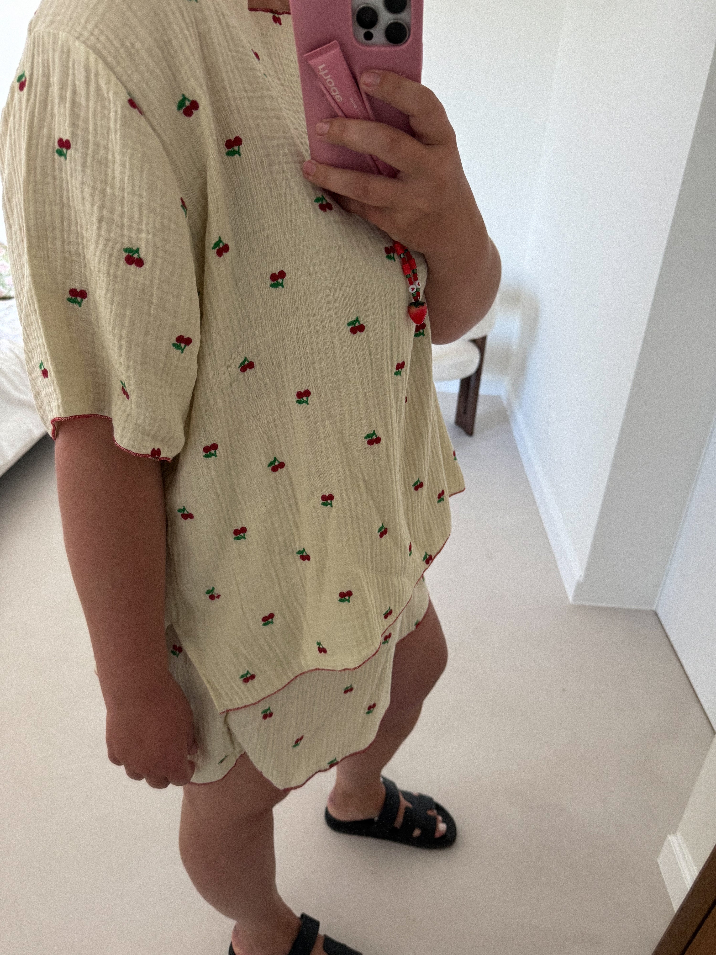 Bluzka Cherry Beige
