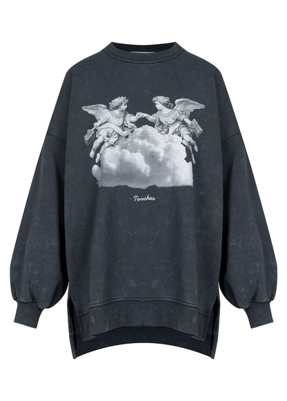 Crewneck Angels Washed