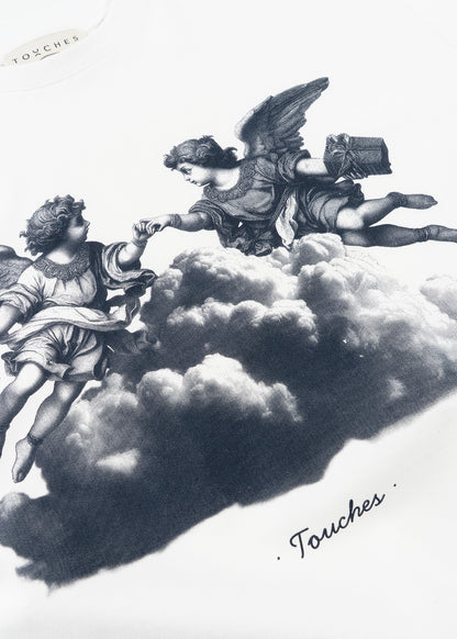 T-shirt Angels White