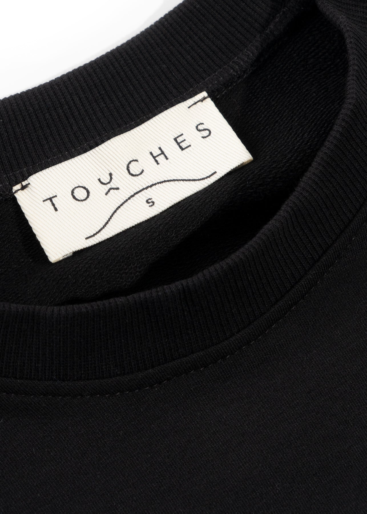 Crewneck Sporty Black