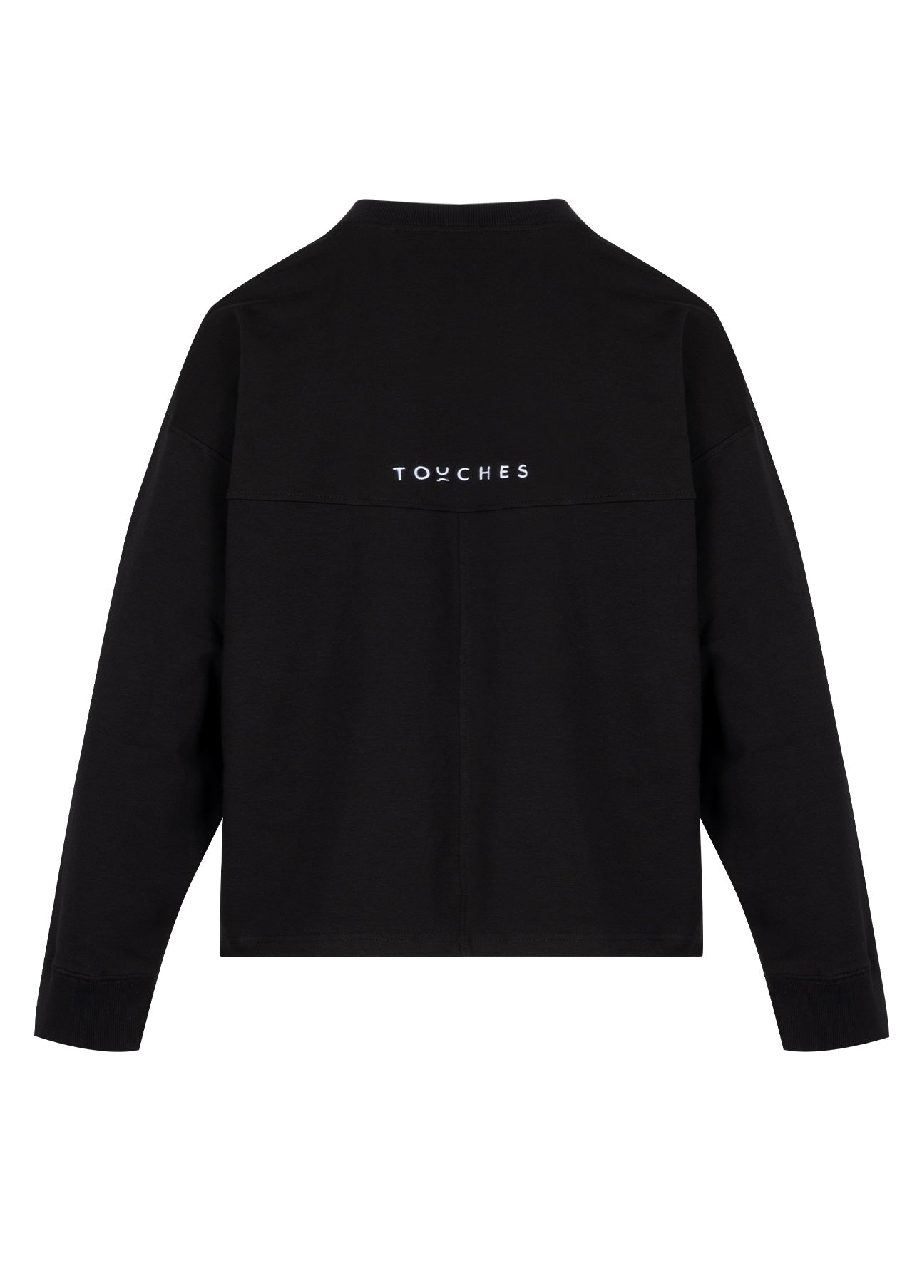 Crewneck Sporty Black