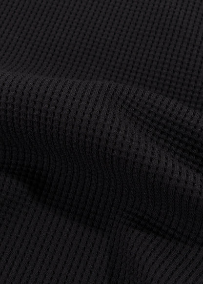 Spodnie Waffle Black