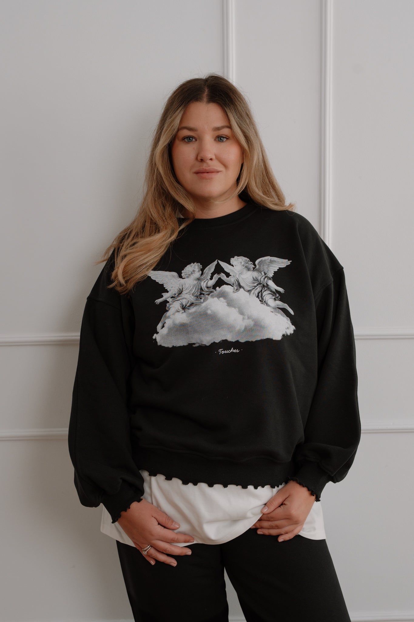 Crewneck Angels Black