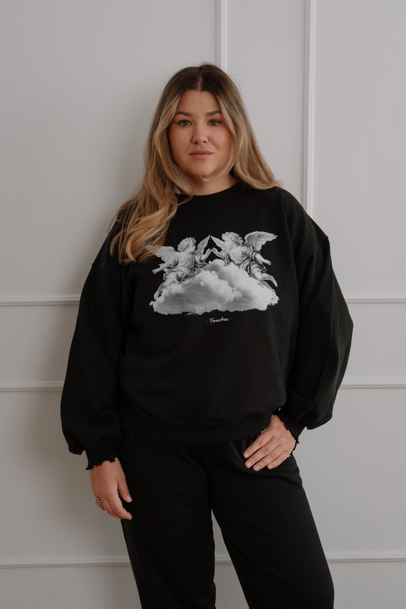 Crewneck Angels Black
