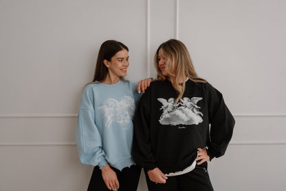 Crewneck Angels Black