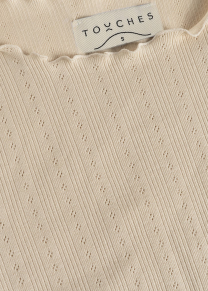 T-shirt Elie Beige