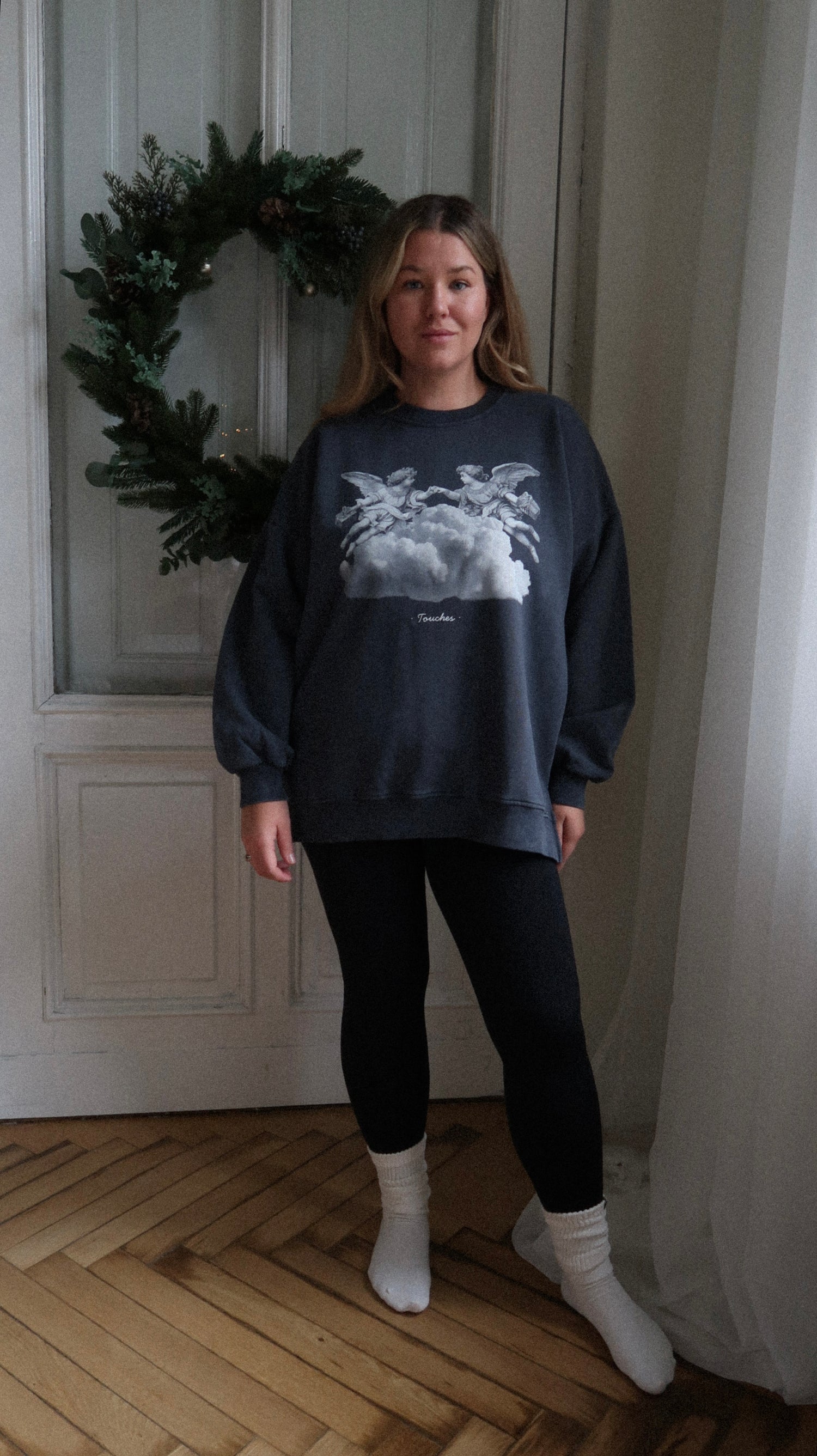 Crewneck Angels Washed