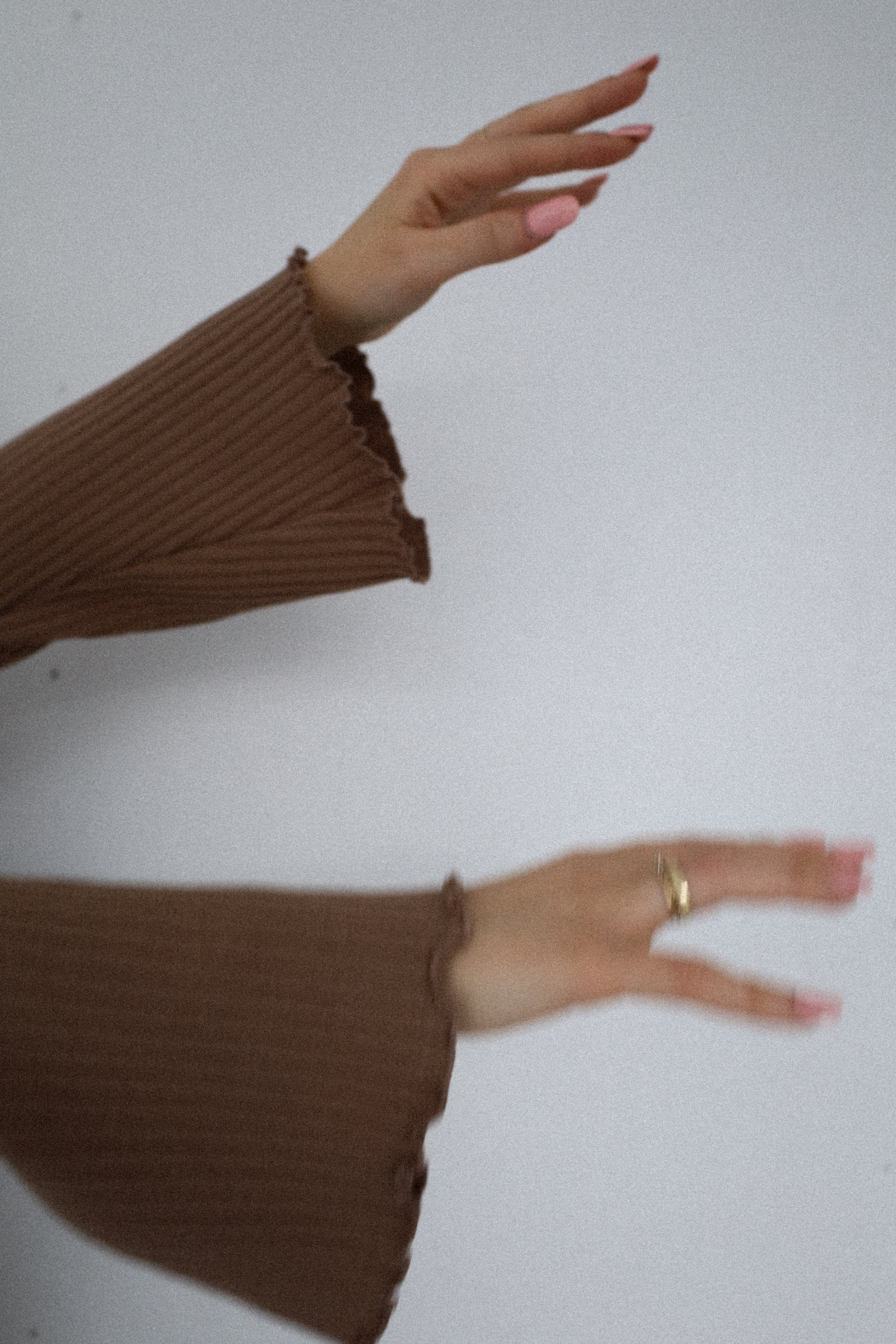 Longsleeve Ribbed Beige