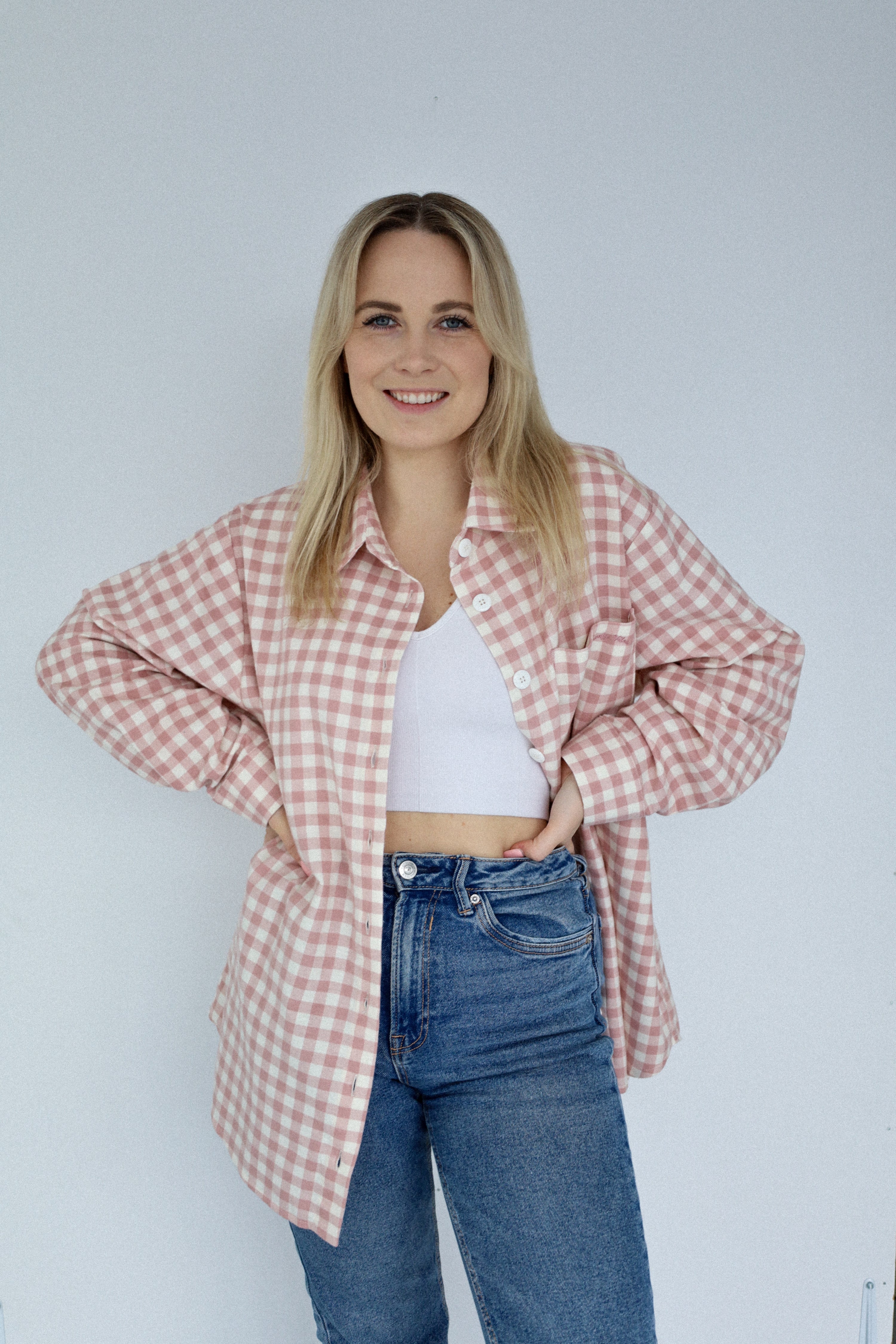 Koszula Flanelowa Pink