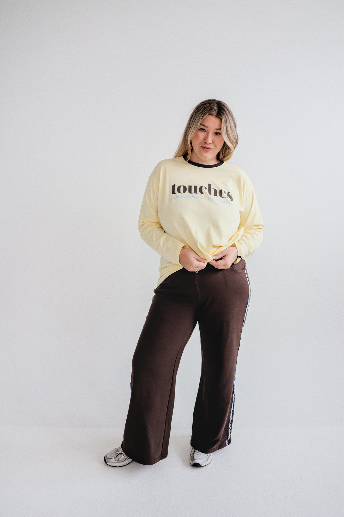 Longsleeve Wave butter yellow