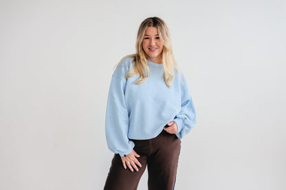 Crewneck Baby Blue