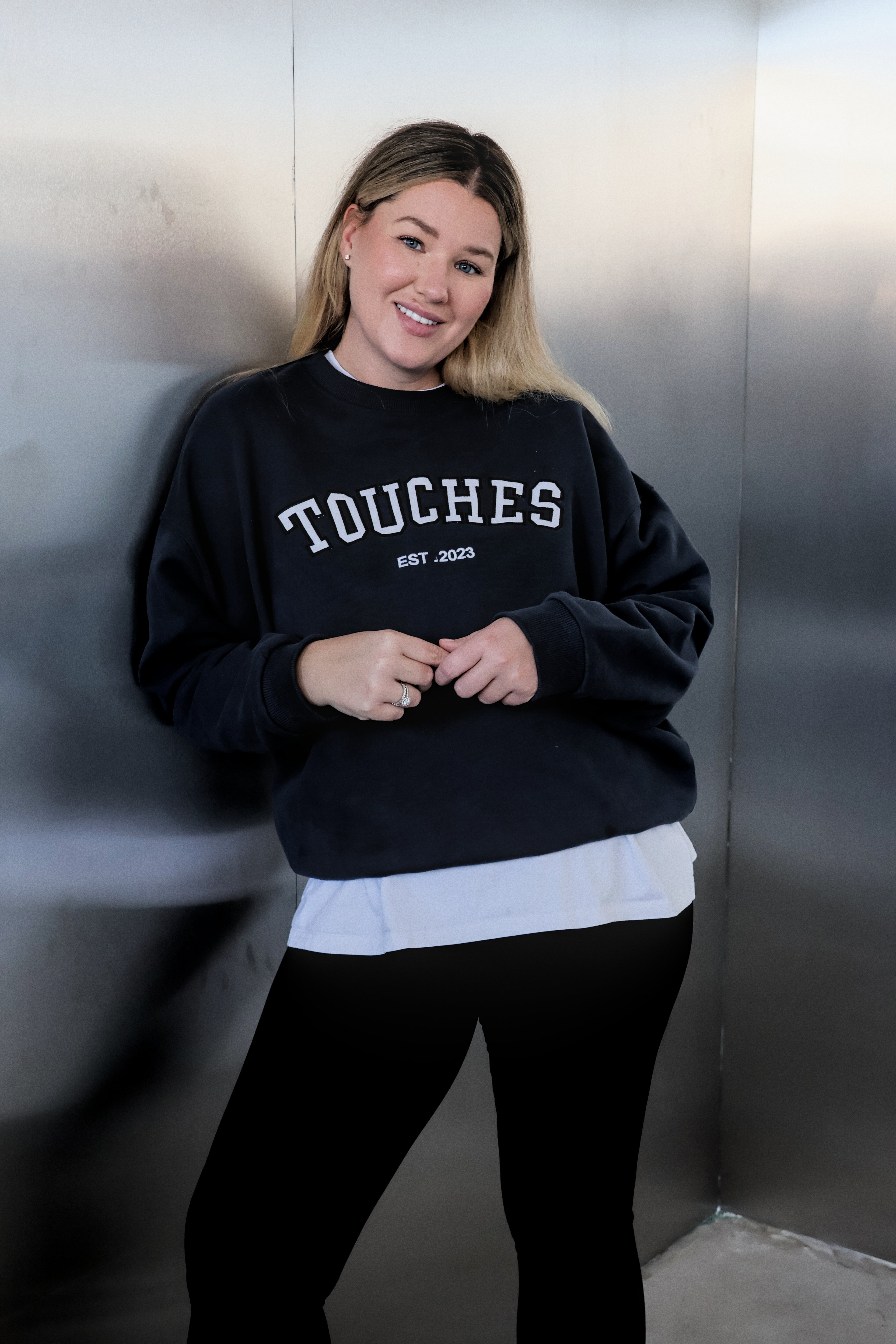 Crewneck Touches Steel