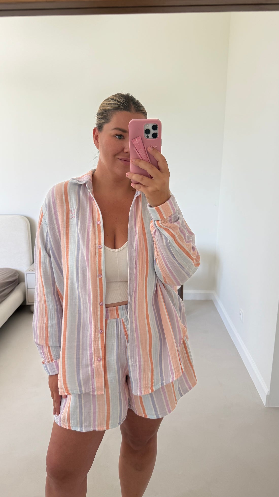 Szorty Como Stripe