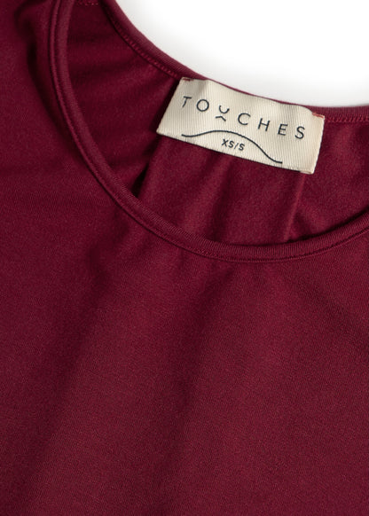 T-shirt Mère Bordo