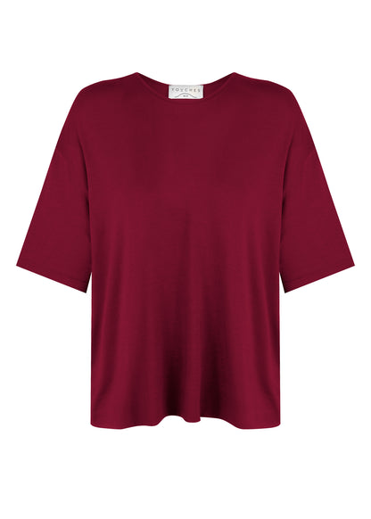 T-shirt Mère Bordo