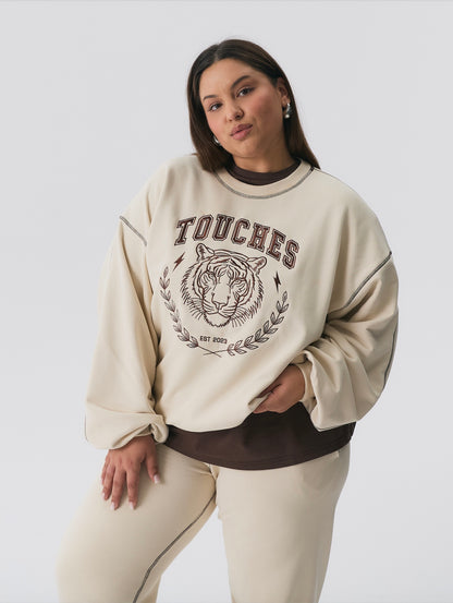 Crewneck Tiger Beige
