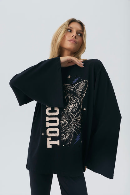 Longsleeve Panther Black