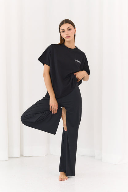 T-shirt Box College Black