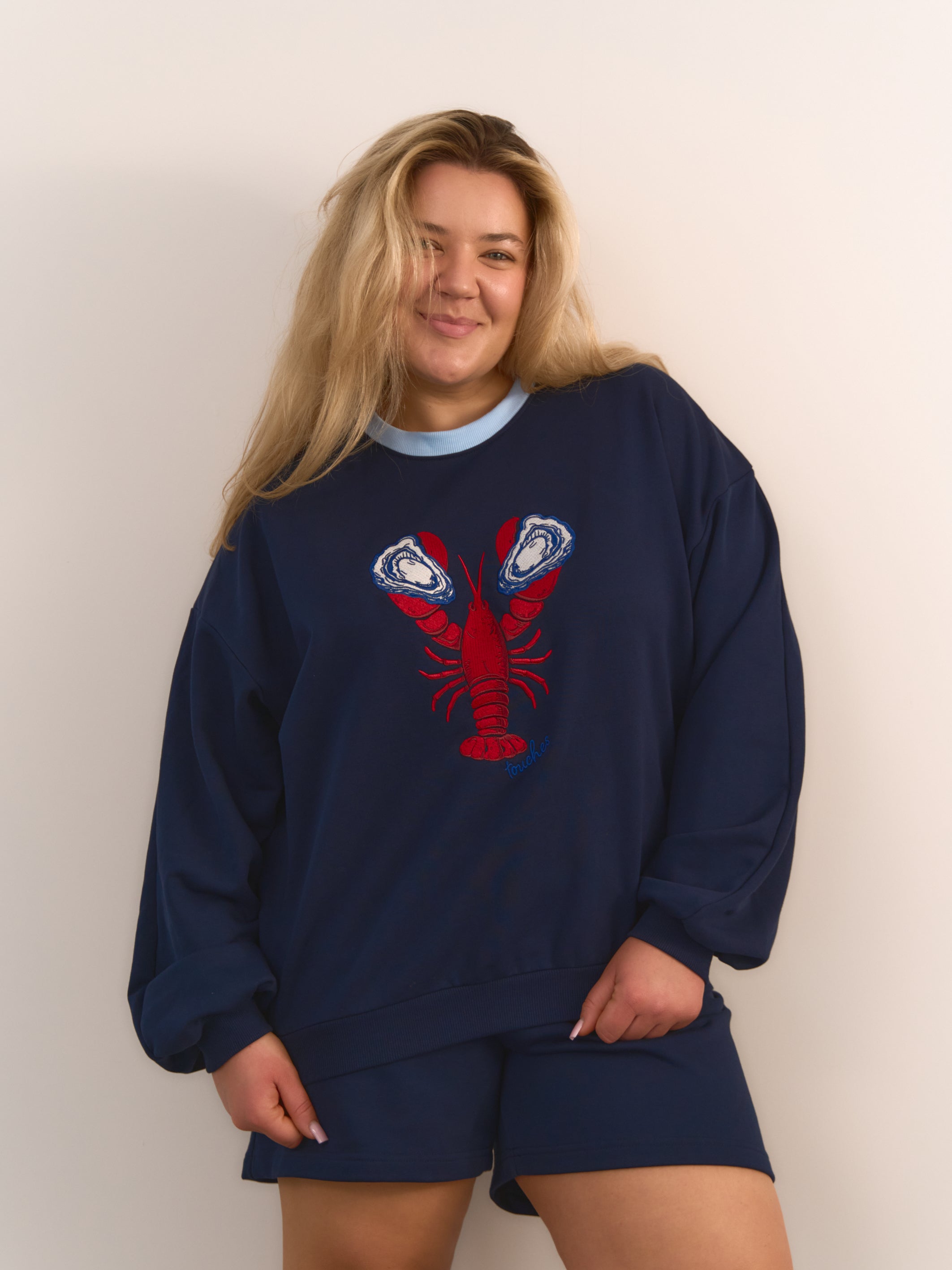Crewneck Lobster Navy