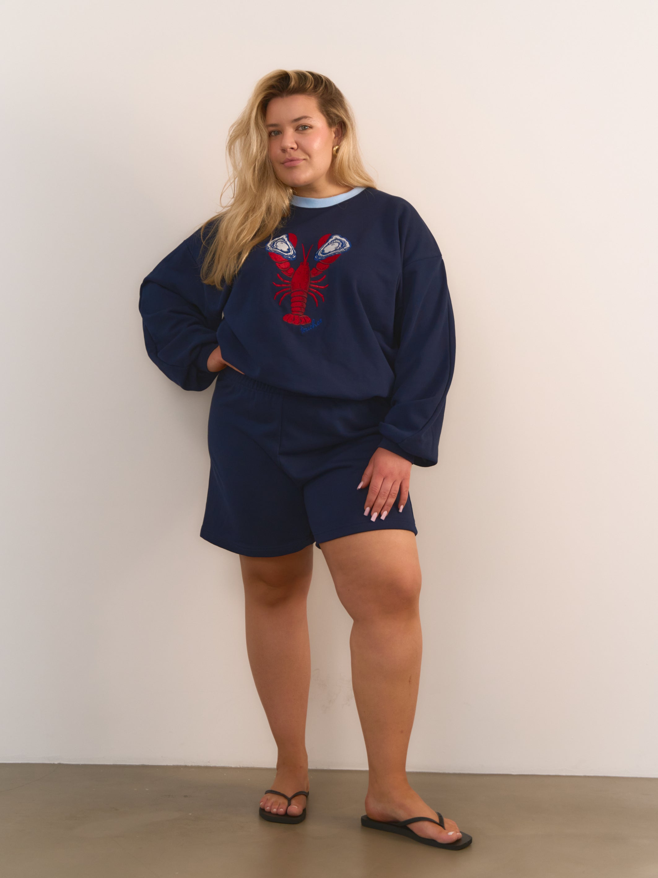 Crewneck Lobster Navy