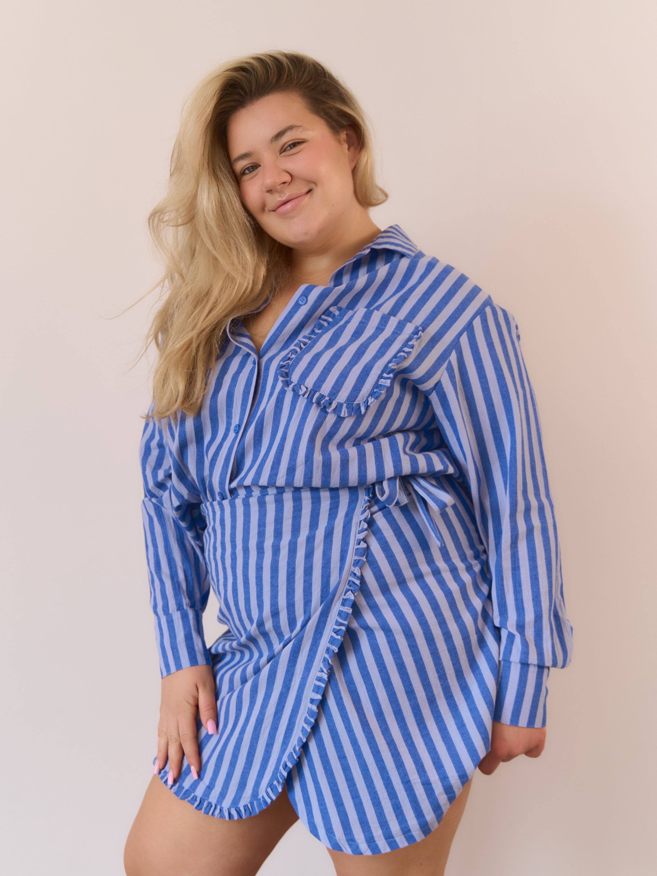 Koszula Frill Blue