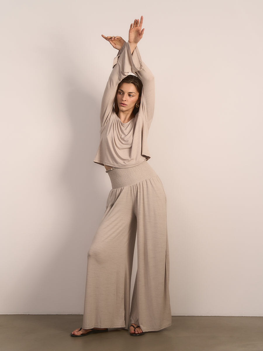 Longsleeve Melbourne Taupe