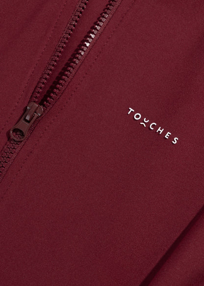 Bluza Gym Full-Zip Burgund