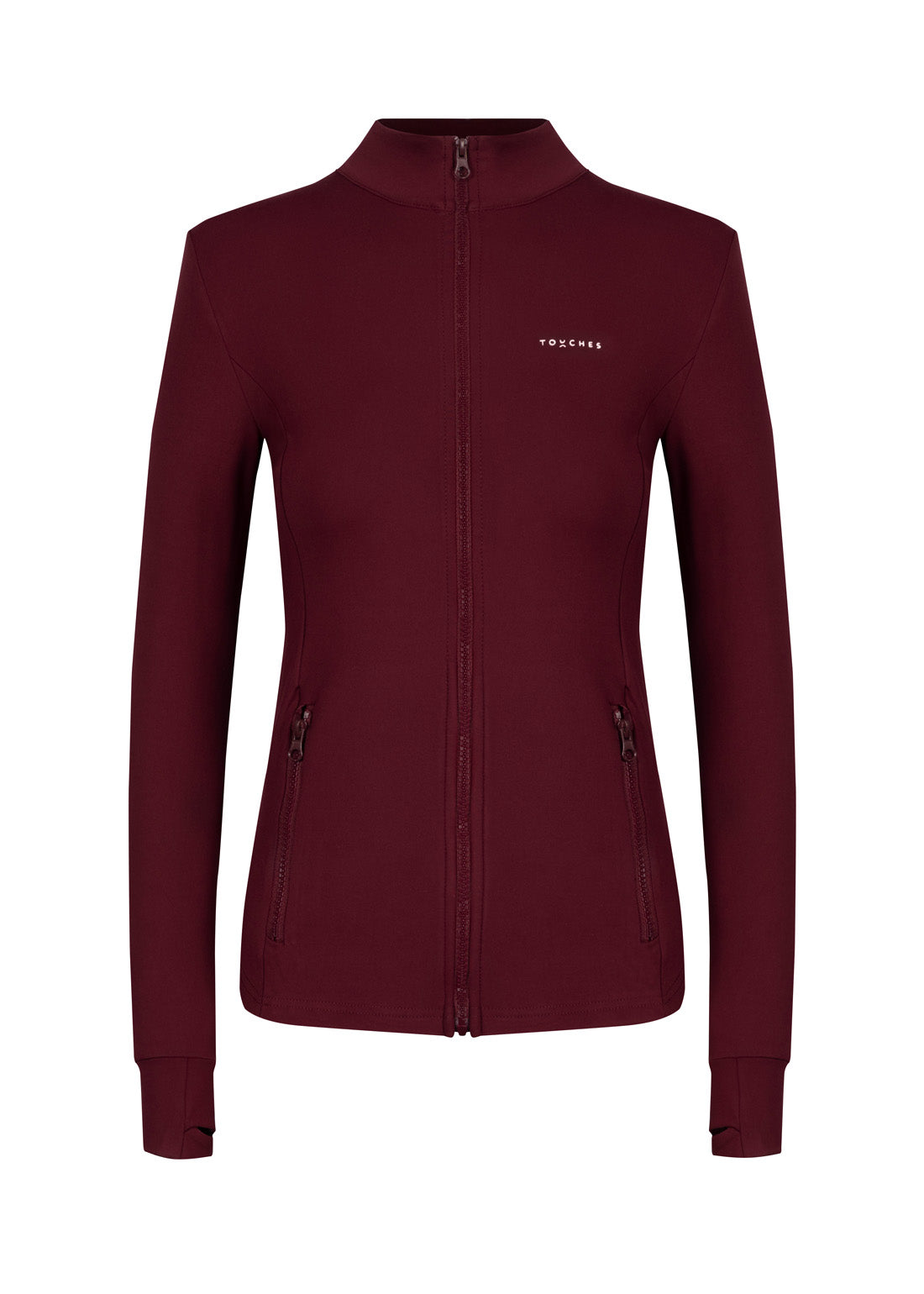 Bluza Gym Full-Zip Burgund
