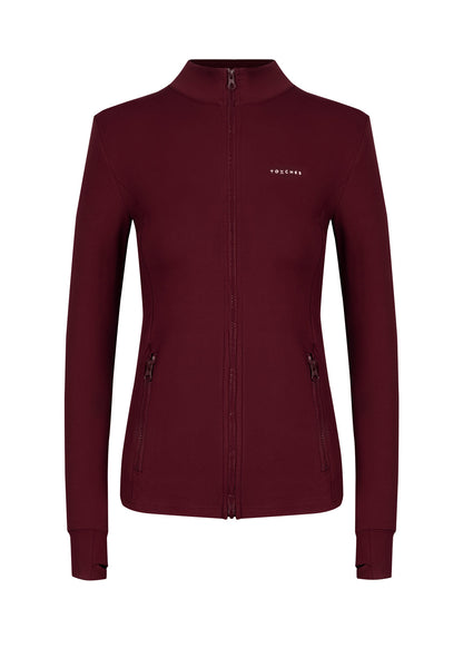 Bluza Gym Full-Zip Burgund