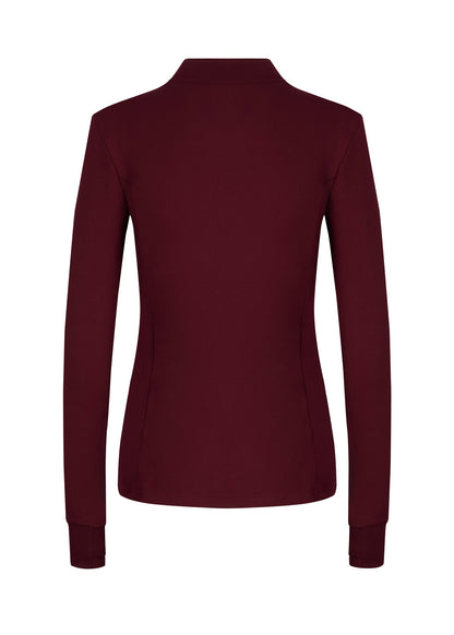 Bluza Gym Full-Zip Burgund