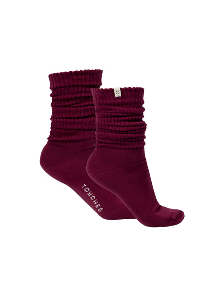 Skarpety Comfy Maroon