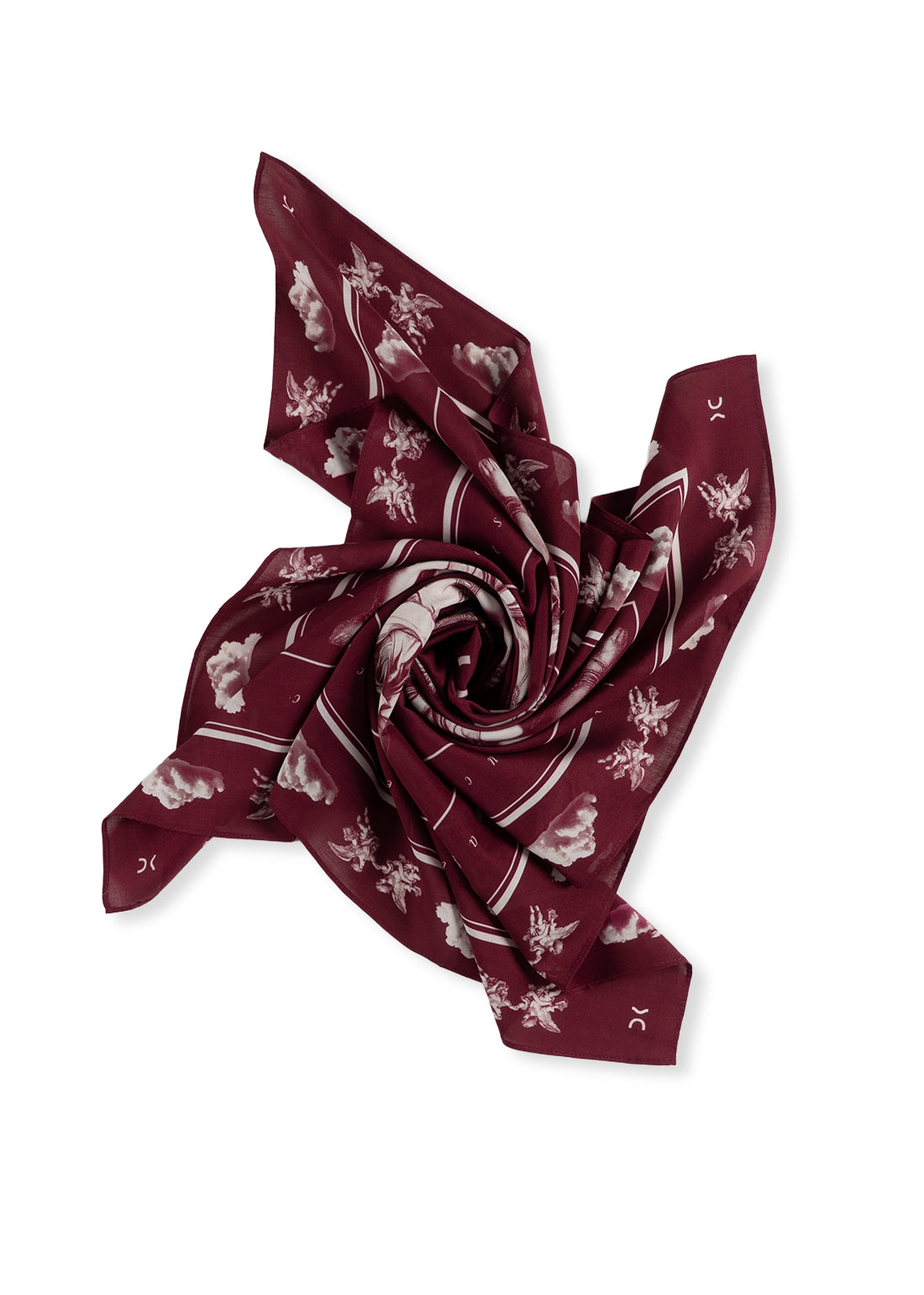 Apaszka Angels Maroon