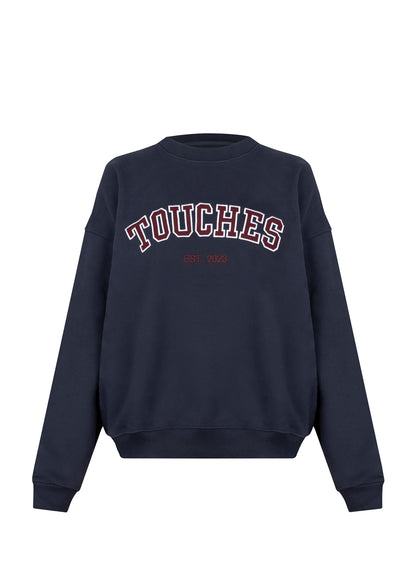 Crewneck Touches Navy