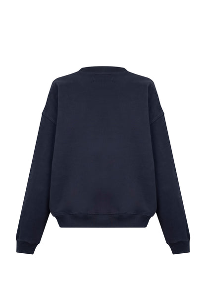 Crewneck Touches Navy