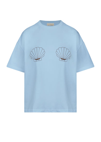 T-shirt Box Shell Blue
