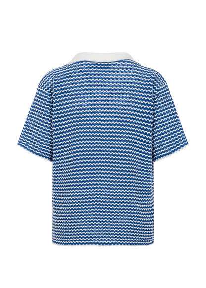 Polo Knitted Kobalt