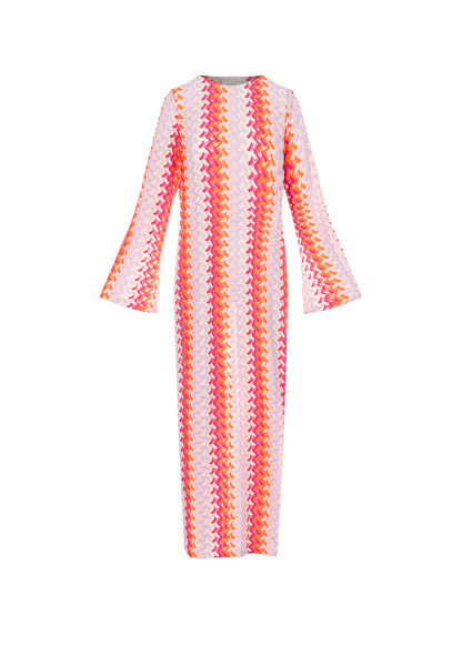 Sukienka Summer Multicolor Pink