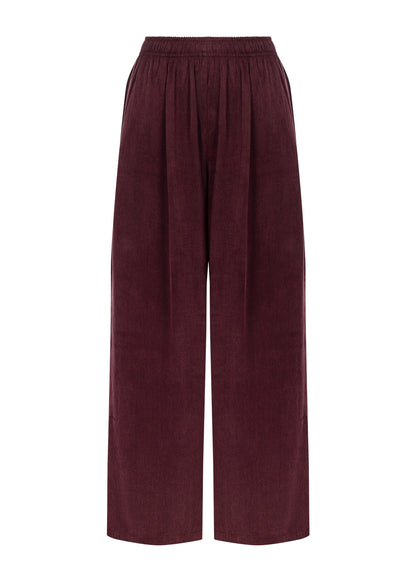 Spodnie Aura Maroon