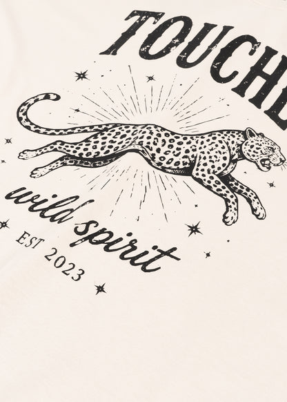 T-shirt Short Wild Spirit Beige