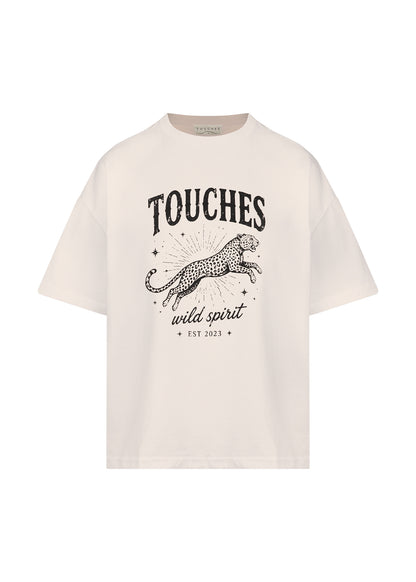 T-shirt Short Wild Spirit Beige
