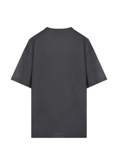 T-shirt Long Tiger Graphite