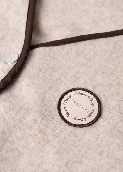 Kamizelka Merino Beige